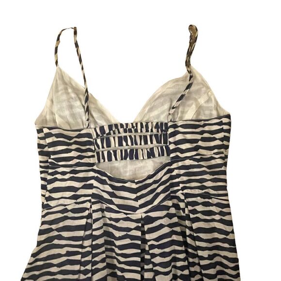 Jack ~ Navy and Cream Dress ~ Fully Lined ~ size M ~ NWT - Picture 4 of 10